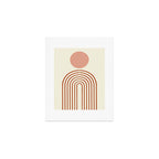 Full moon rainbow Art Print Gallery Image 1