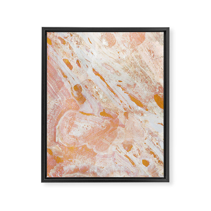 Gold Feelings Framed Canvas Print Gallery Image 1