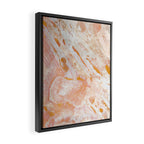 Gold Feelings Framed Canvas Print Gallery Image 2