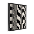 Grace checkered Framed Canvas Print Gallery Image 2