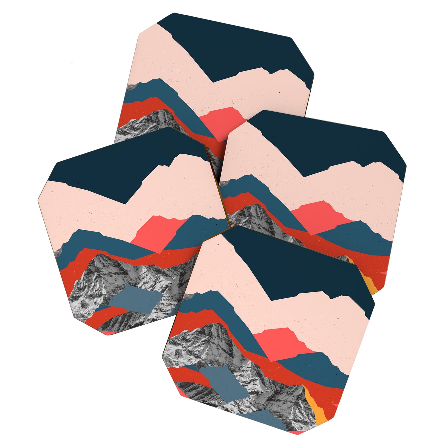 Graphic Mountains X Coaster Gallery Image 1