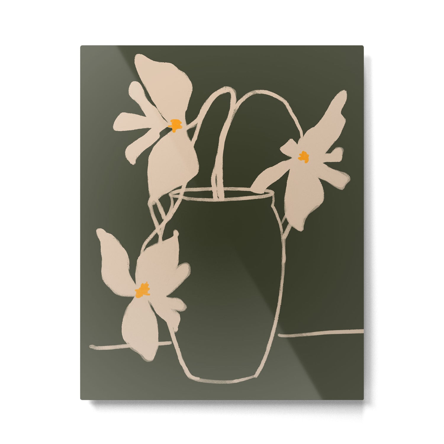Green Symphony - The Jar Collection Metal Print Gallery Image 4