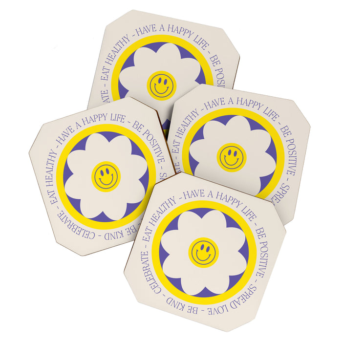 Have a Happy Life Coaster Gallery Image 1