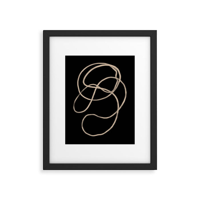 Infinite loop - Curated collection Framed Art Print Gallery Image 1
