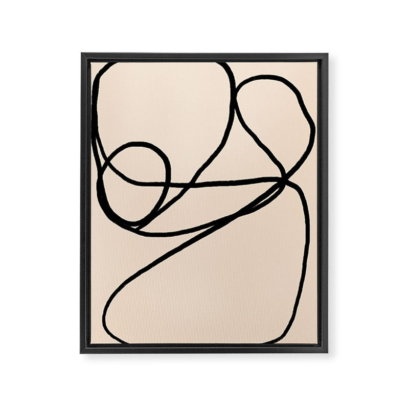 Infinite loop II - Curated collection Framed Canvas Print Gallery Image 6