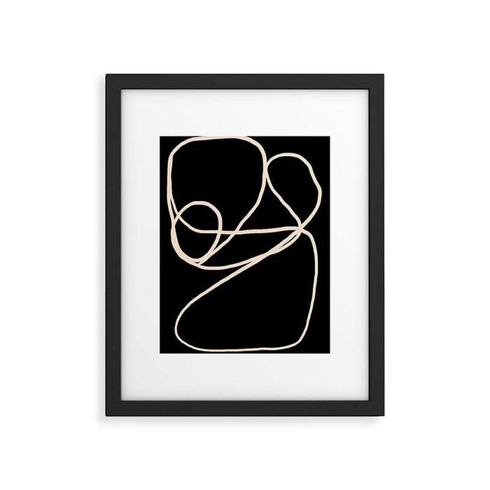 Infinite loop III - Curated collection Framed Art Print Gallery Image 1