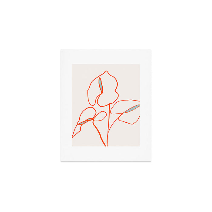 Laceleaf Art Print Gallery Image 1