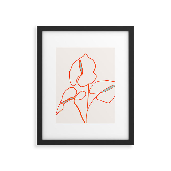 Laceleaf Framed Art Print Gallery Image 1