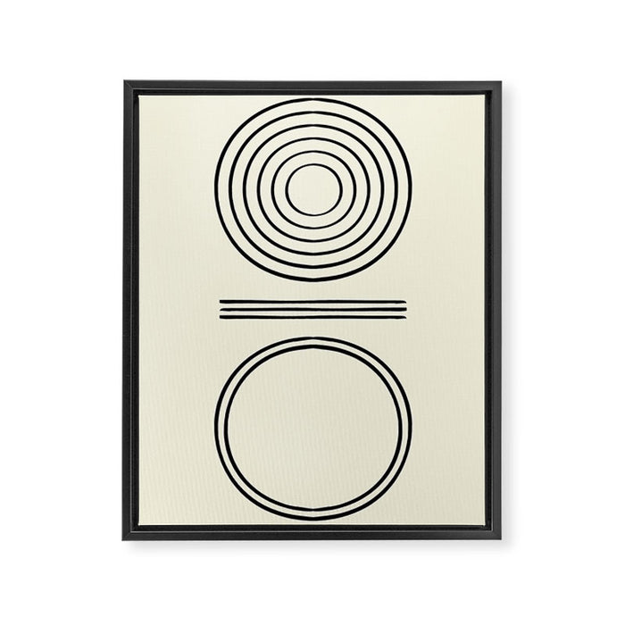 Life Balace II Framed Canvas Print Gallery Image 1