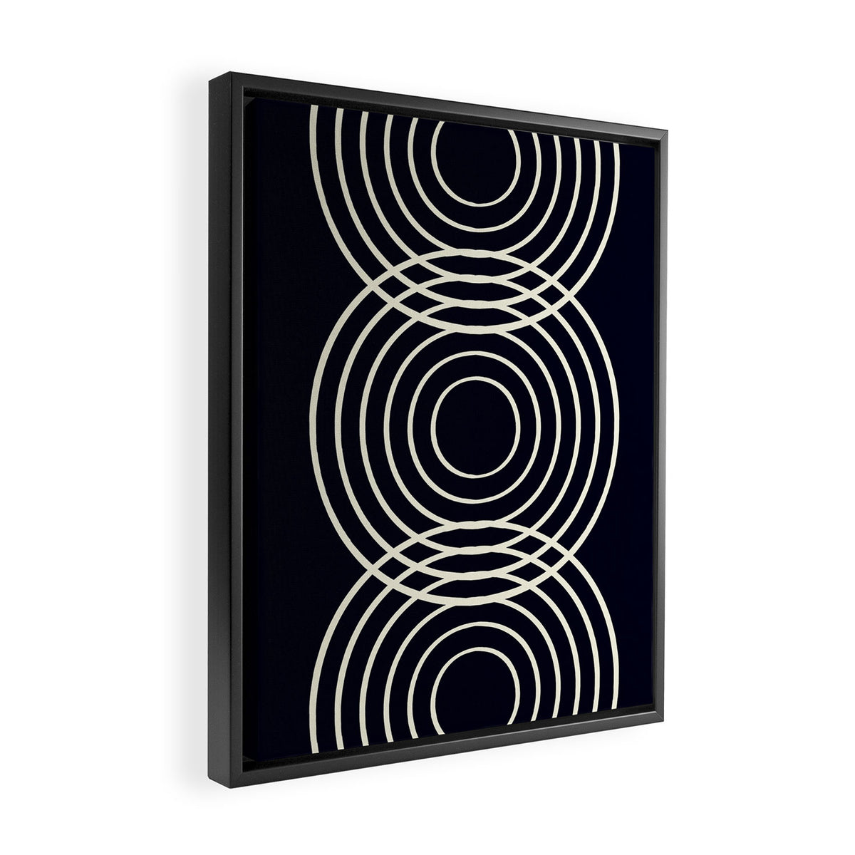Life Balance Black Framed Canvas Print Gallery Image 2