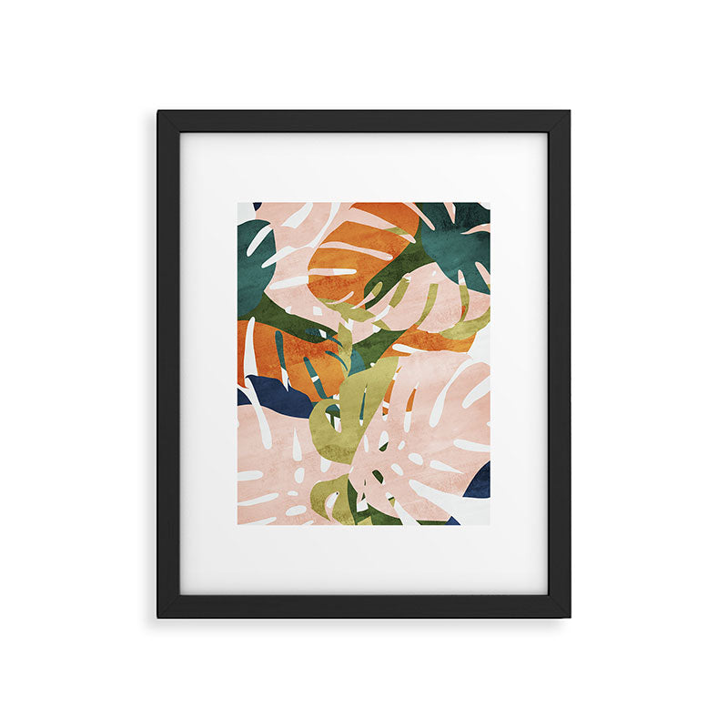 Monstera delight Framed Art Print Gallery Image 6
