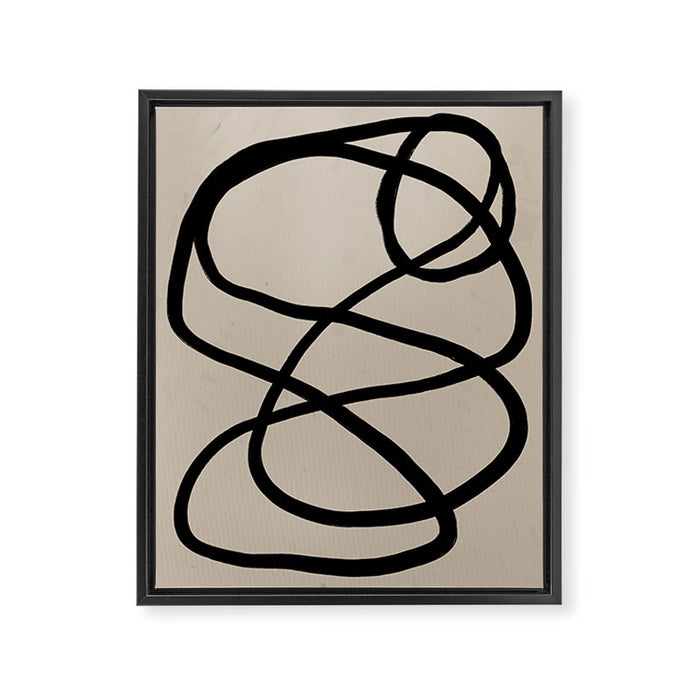 Morning Coffee Framed Canvas Print Gallery Image 1