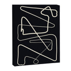 Movements Black Canvas Print Gallery Image 6