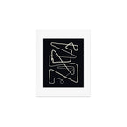 Movements Black Art Print Gallery Image 1