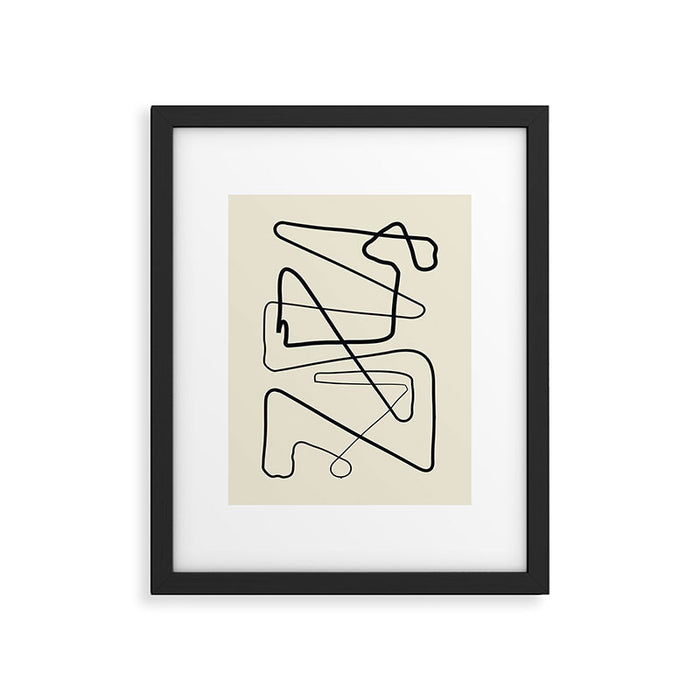 Movements Framed Art Print Gallery Image 1