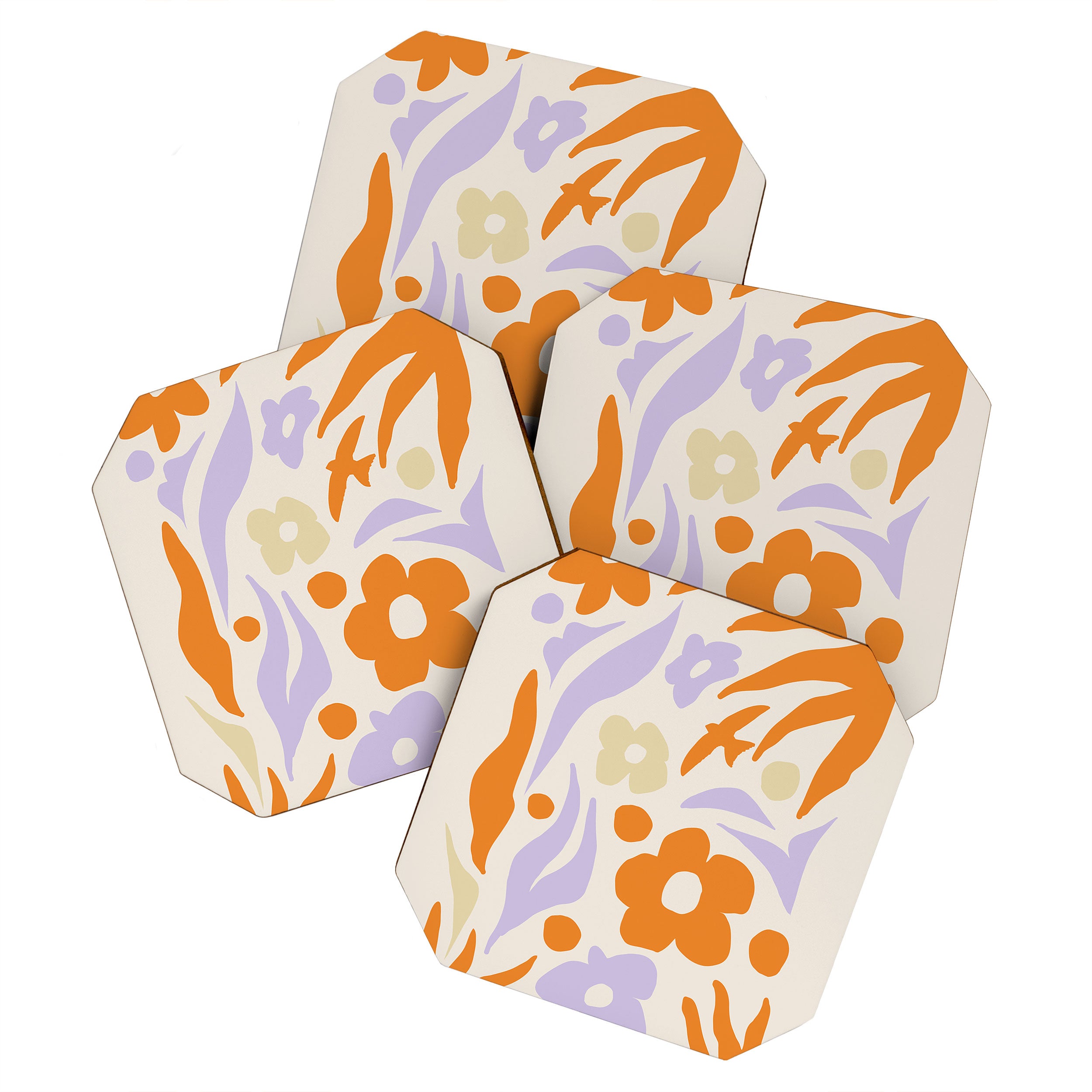 Nature vibes II Coaster Gallery Image 1