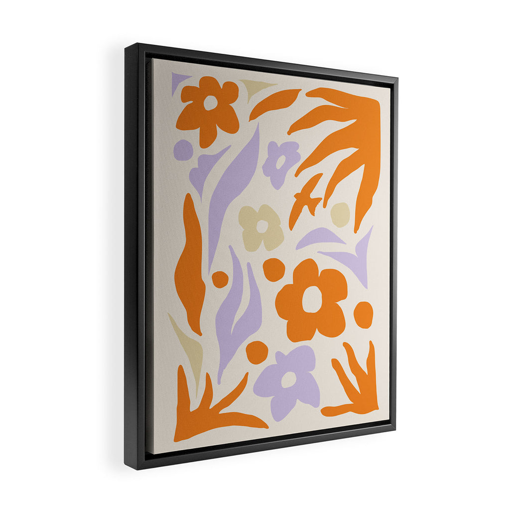 Nature vibes II Framed Canvas Print Gallery Image 2