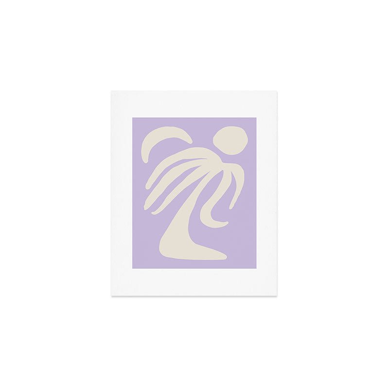 Palm Lilac Art Print Gallery Image 1