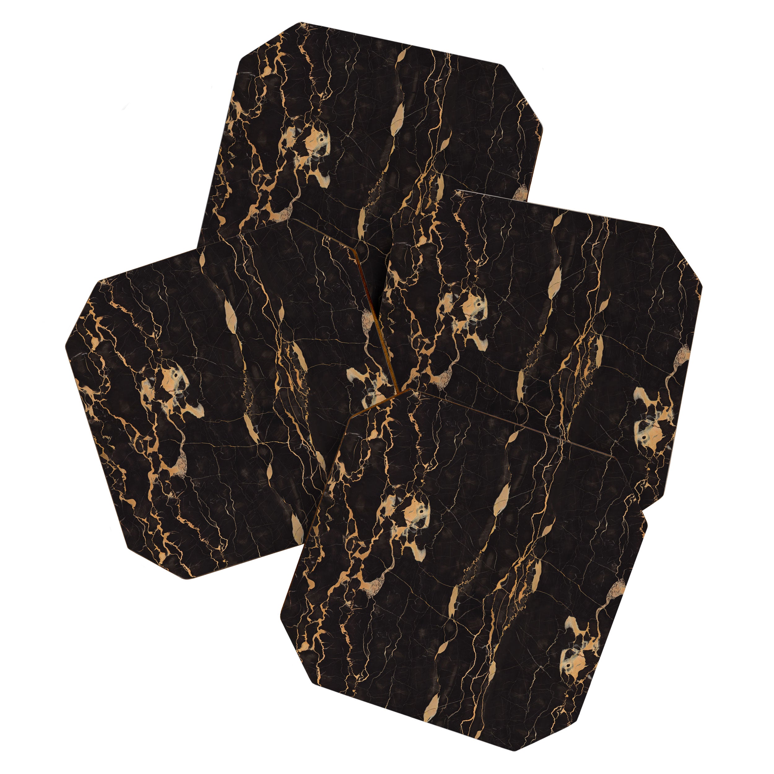 Real Marble Oro Coaster Gallery Image 1