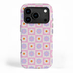 Retro Flower Pattern II iPhone Case Gallery Image 1