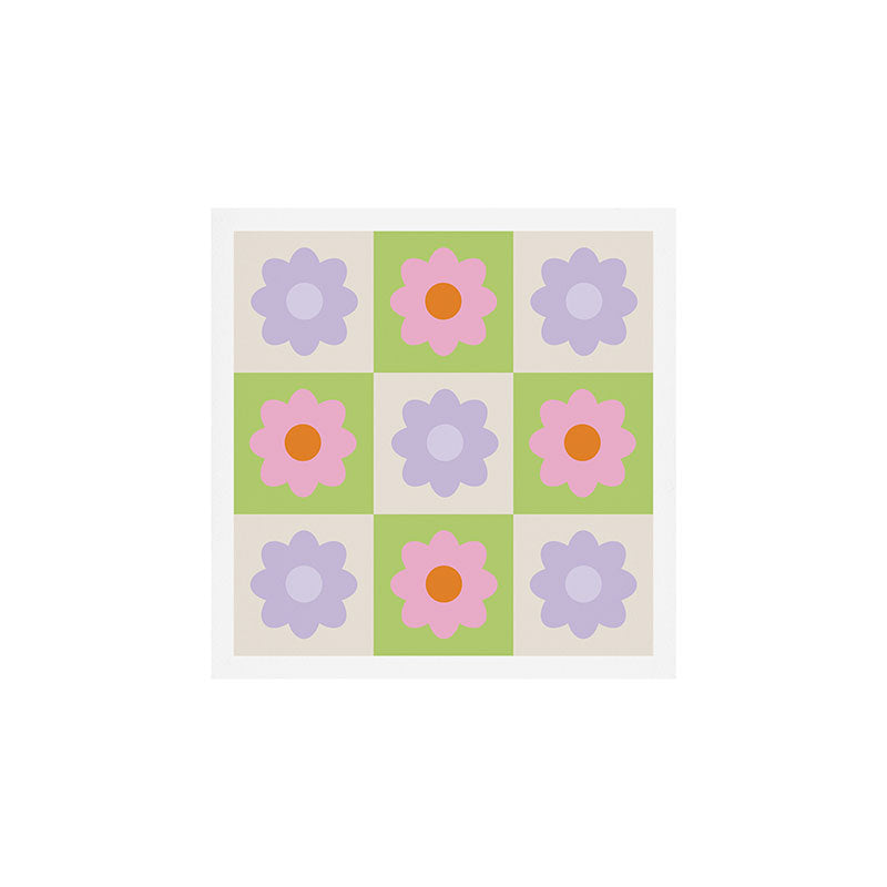 Retro Flower Pattern S Art Print Gallery Image 1