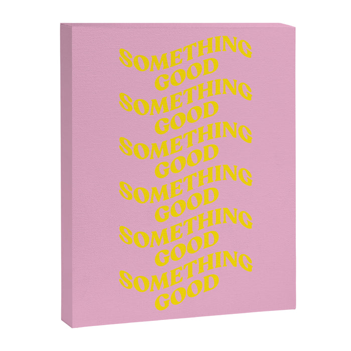Something Good Canvas Print Gallery Image 1