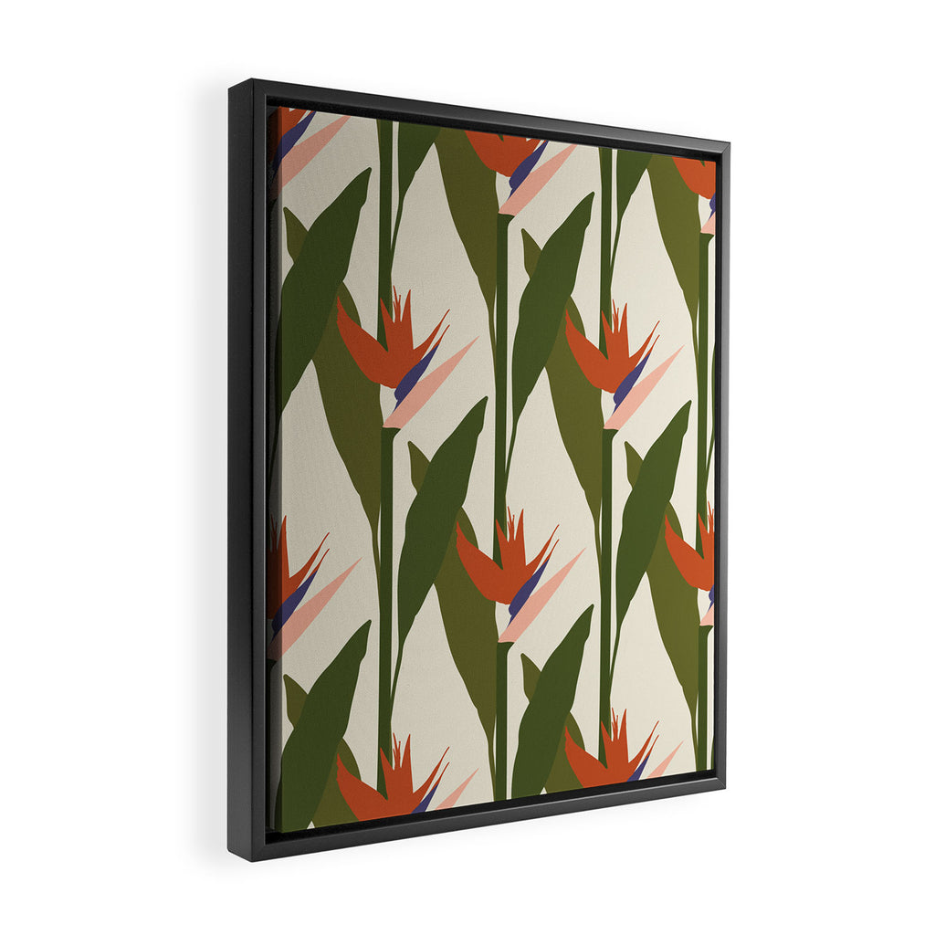 Strelitzia Framed Canvas Print Gallery Image 2