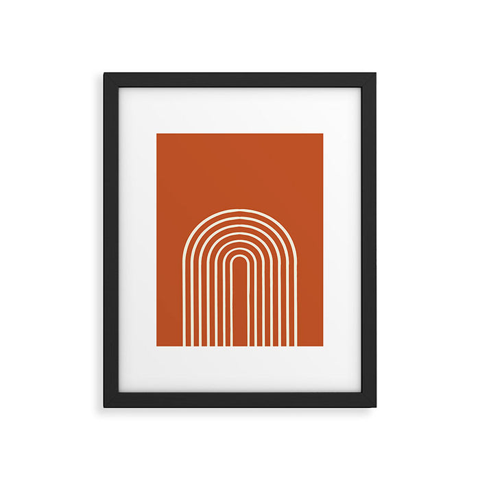 Terracota Framed Art Print Gallery Image 1