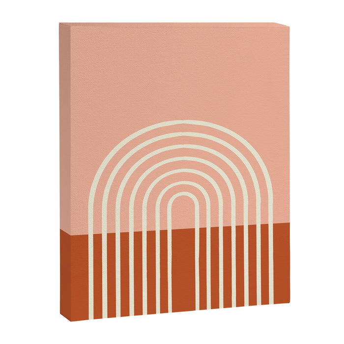 Terracota Pastel Canvas Print Gallery Image 1