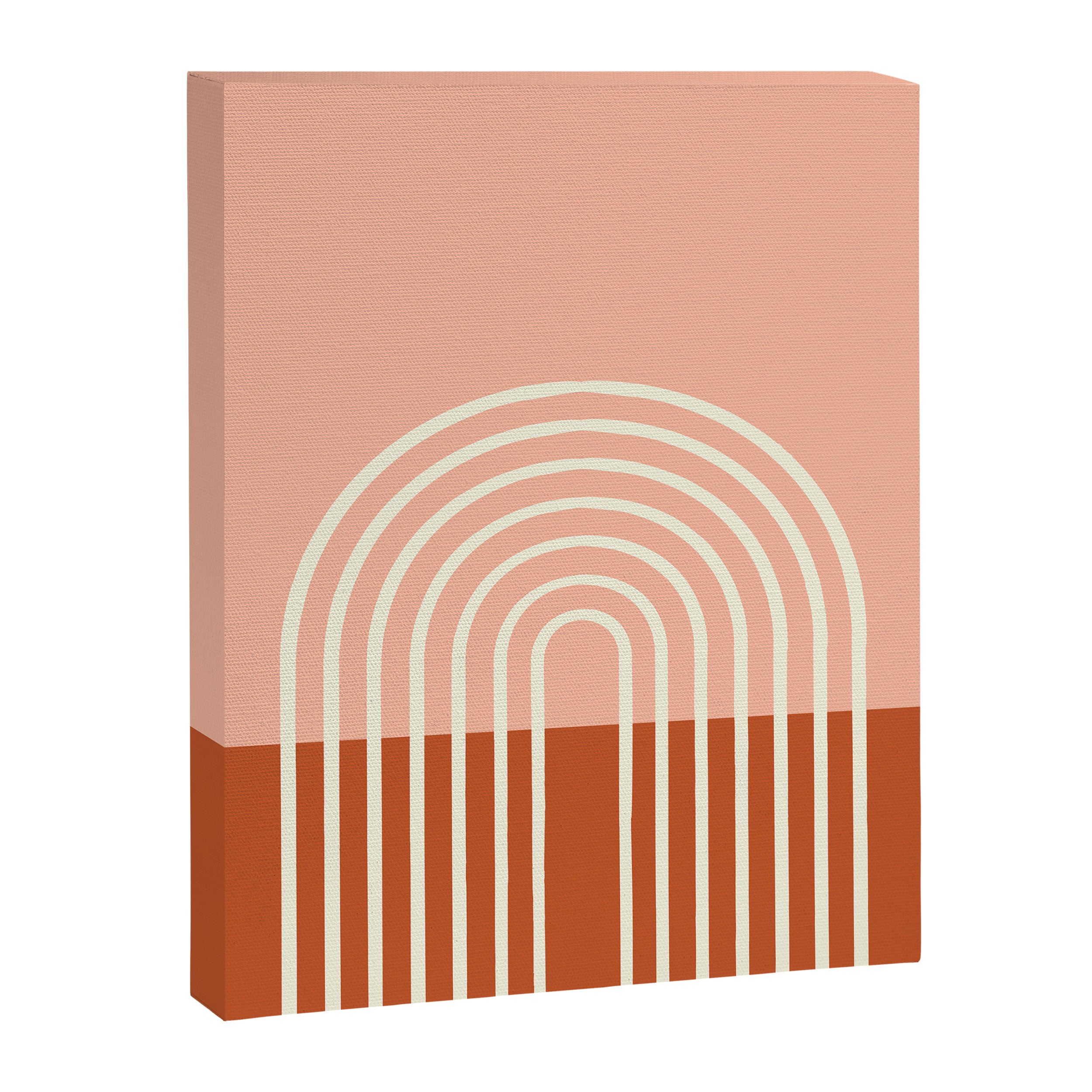 Terracota Pastel Canvas Print Gallery Image 6