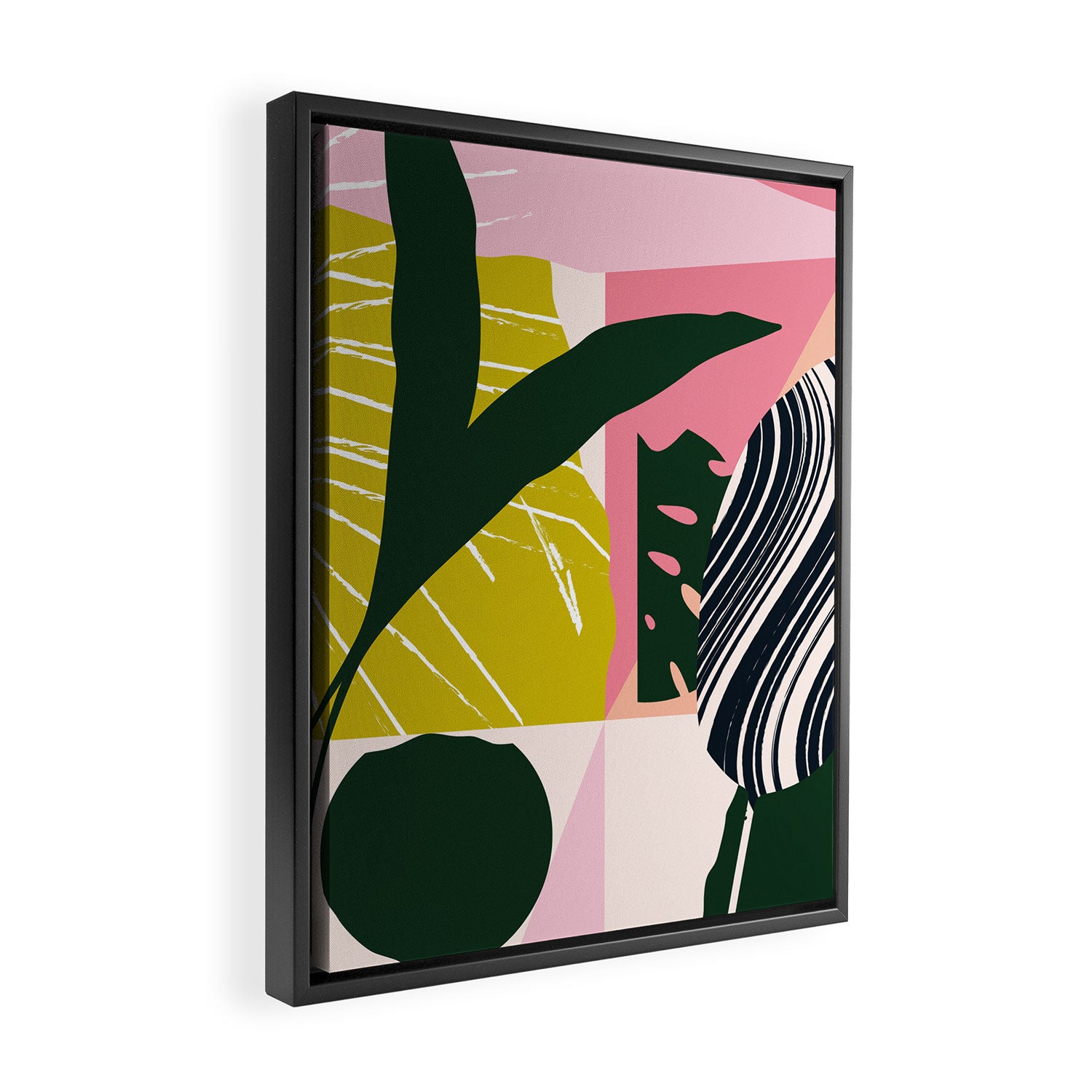 Tropical West Framed Canvas Print Gallery Image 2