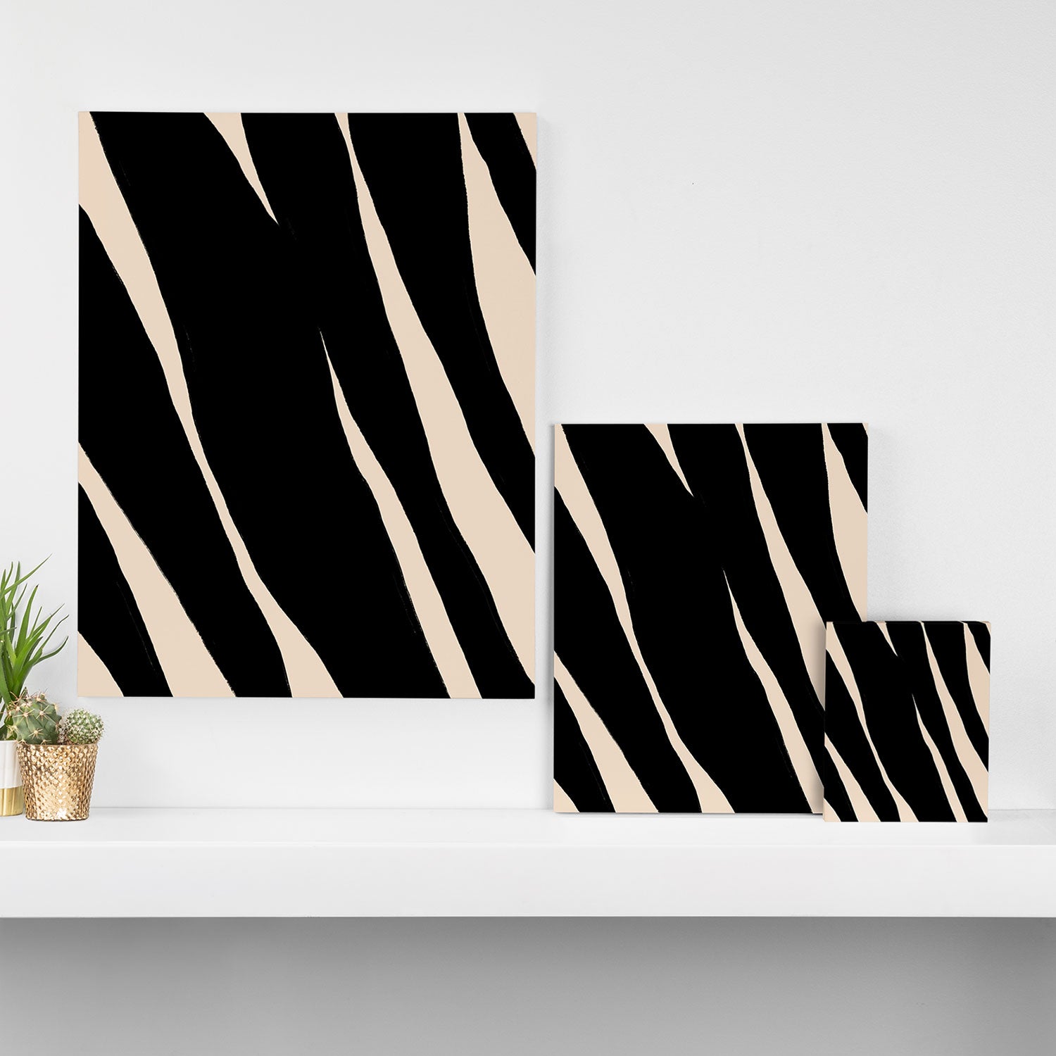 Zebra Canvas Print Gallery Image 3