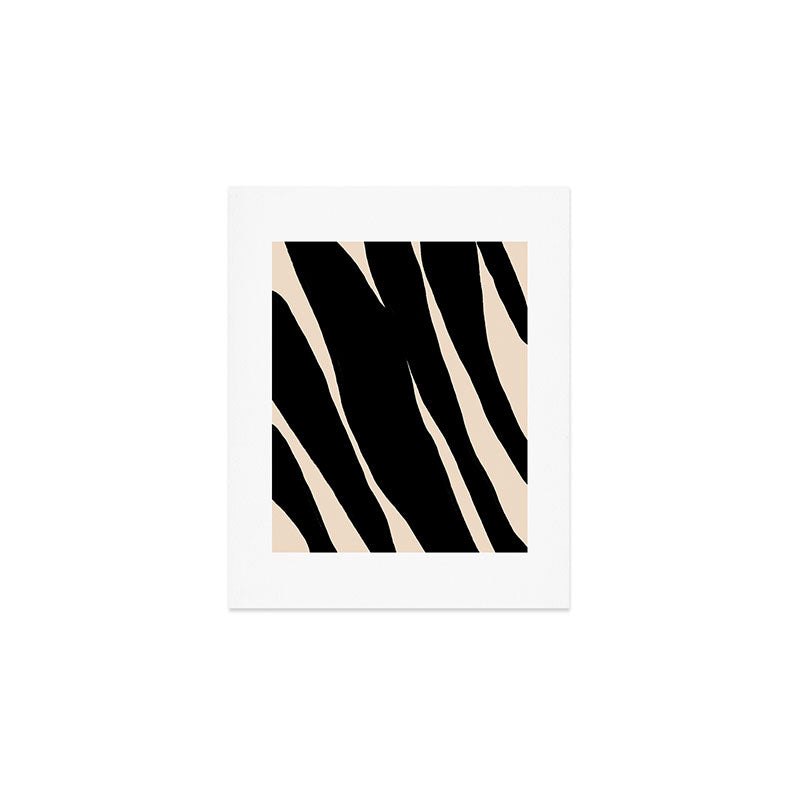Zebra Art Print Gallery Image 1