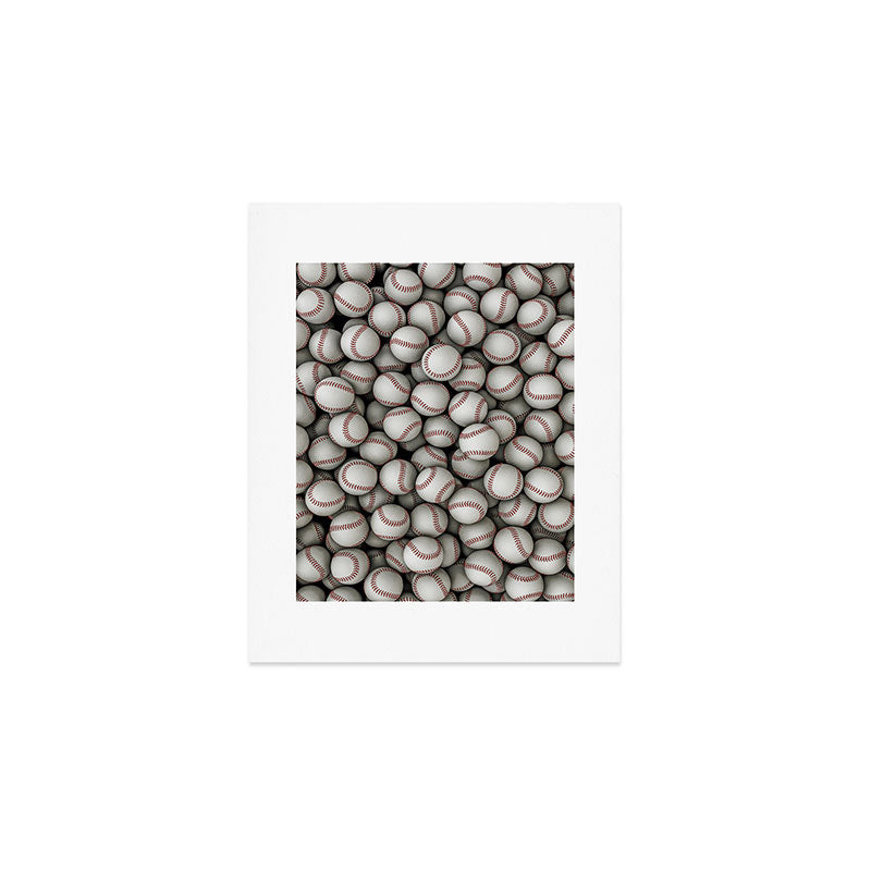 Baseballs Art Print Gallery Image 1