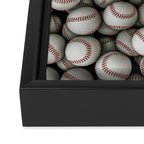 Baseballs Framed Canvas Print Gallery Image 3