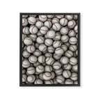 Baseballs Framed Canvas Print Gallery Image 8