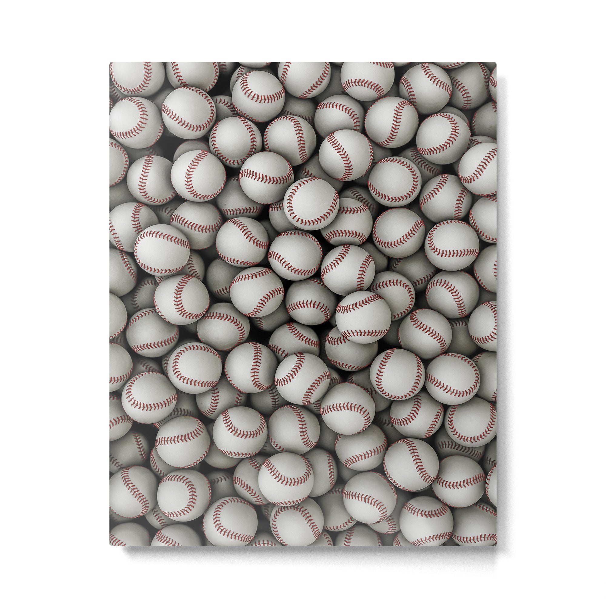 Baseballs Metal Print Gallery Image 6