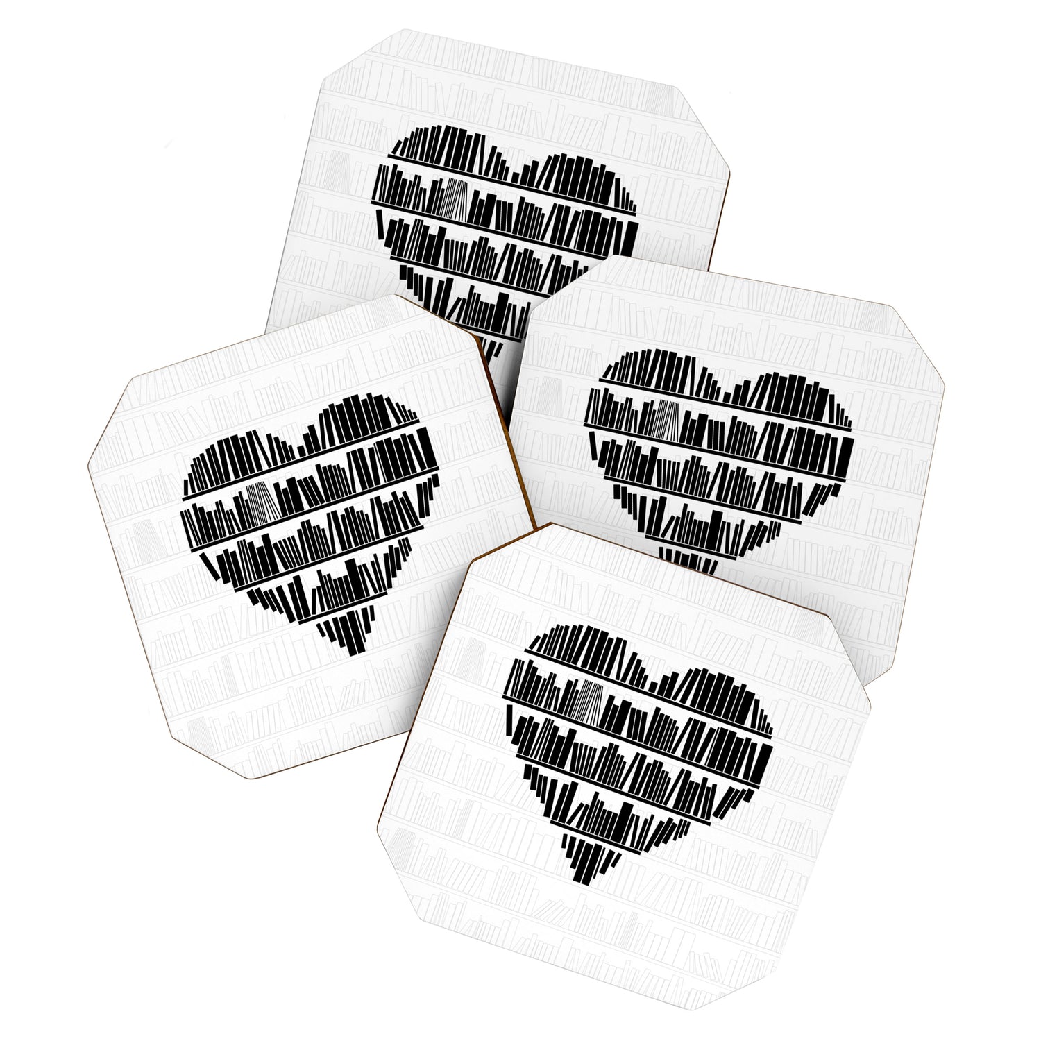 Book Lover II Coaster Gallery Image 1