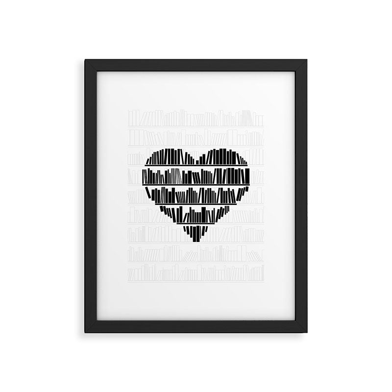 Book Lover II Framed Art Print Gallery Image 6