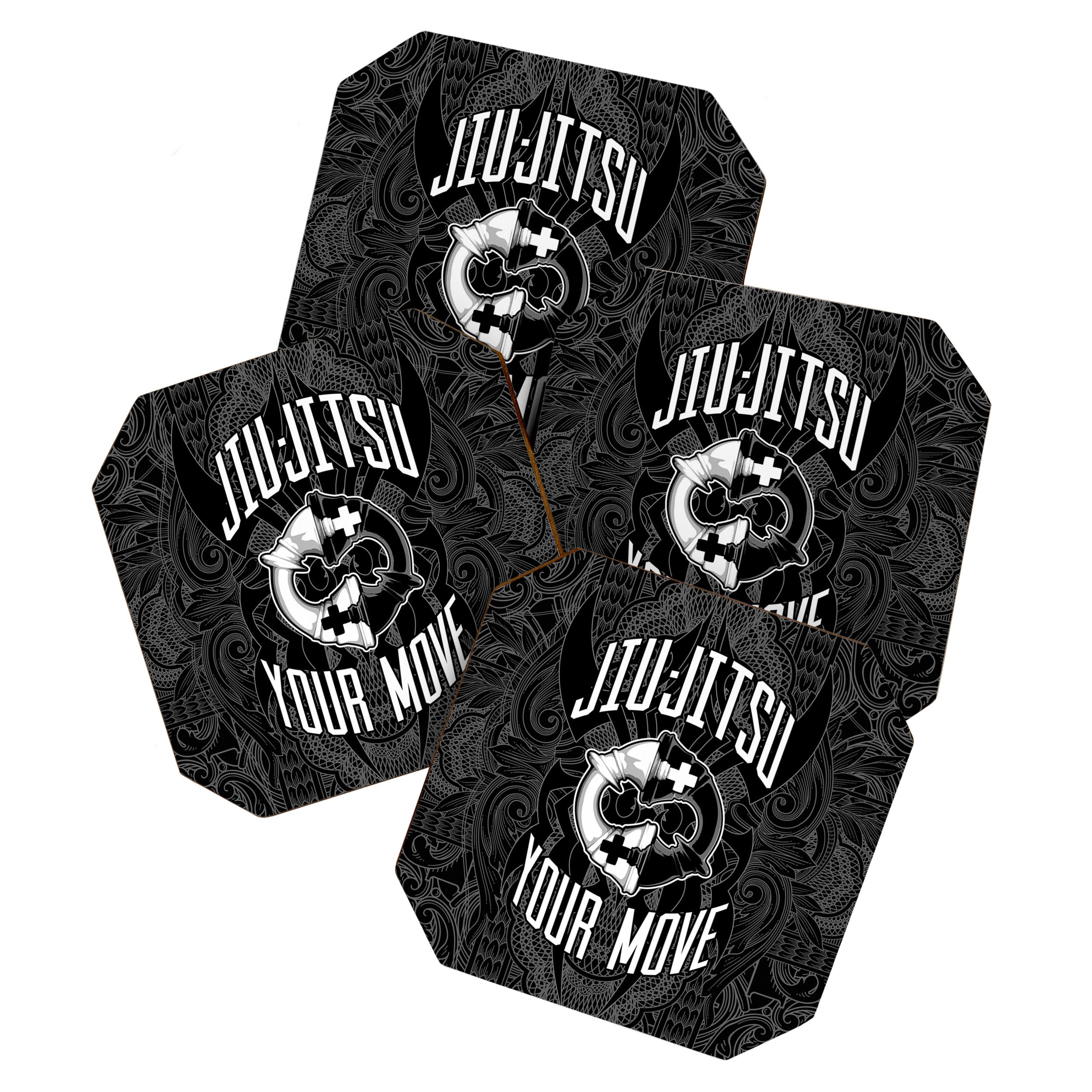Brazilian Jiu-jitsu Chess Kings Coaster Gallery Image 1