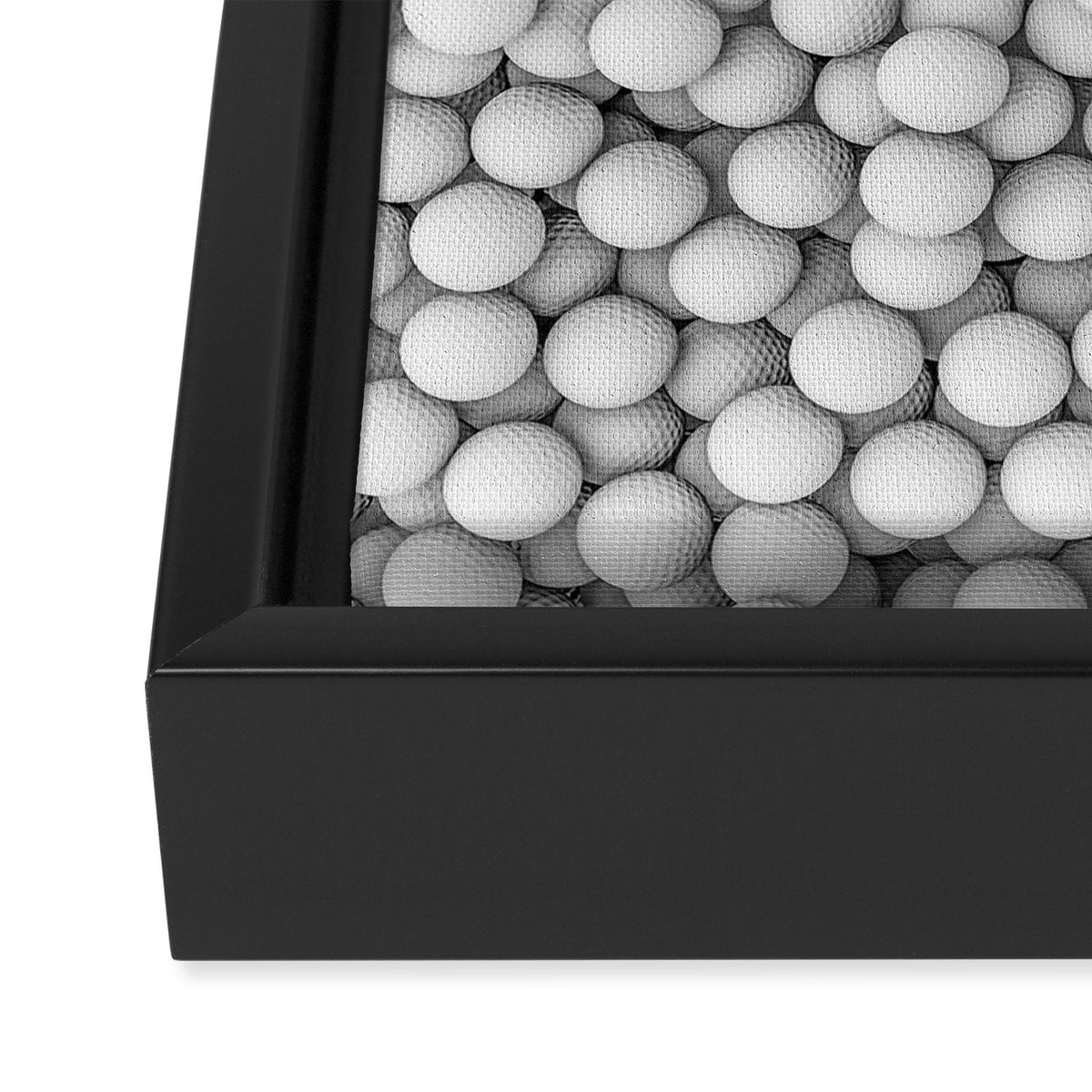 Golf balls Framed Canvas Print Gallery Image 3