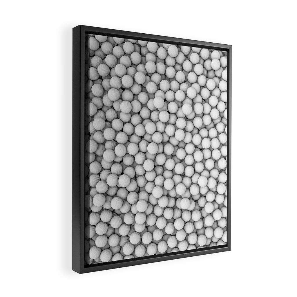 Golf balls Framed Canvas Print Gallery Image 2