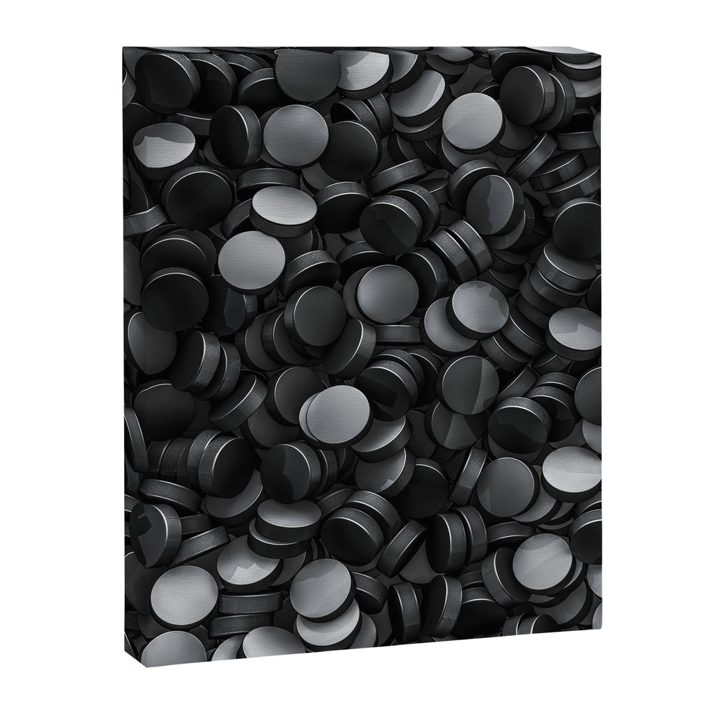 Hockey pucks Canvas Print Gallery Image 8