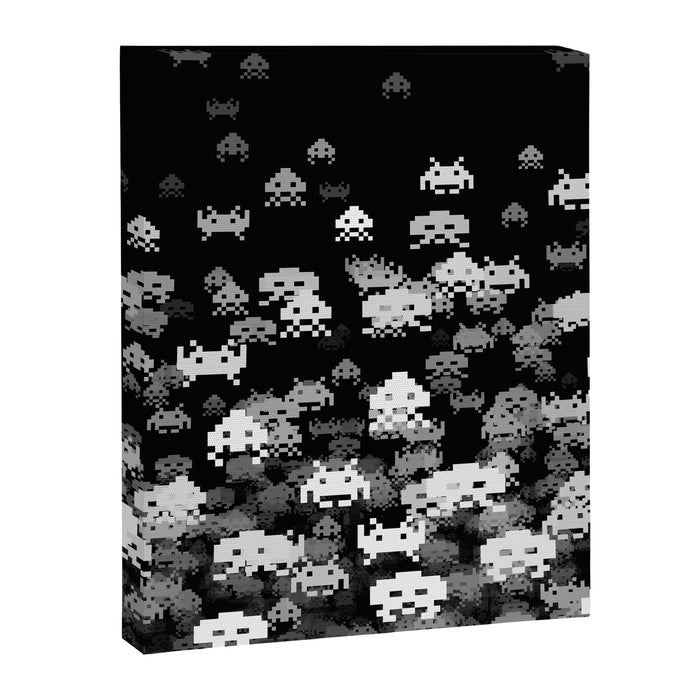 Invaded BLACK Canvas Print Gallery Image 1