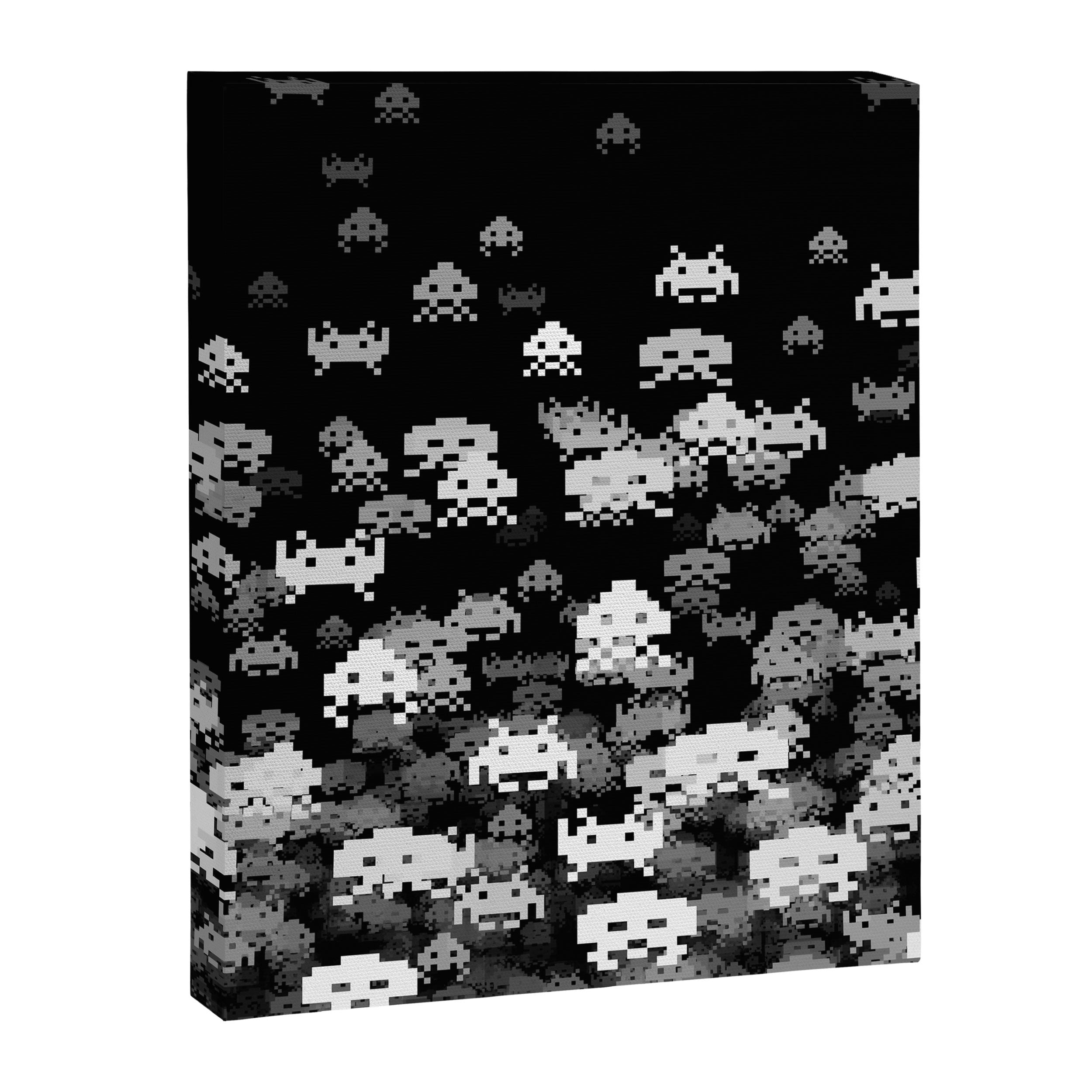 Invaded BLACK Canvas Print Gallery Image 8