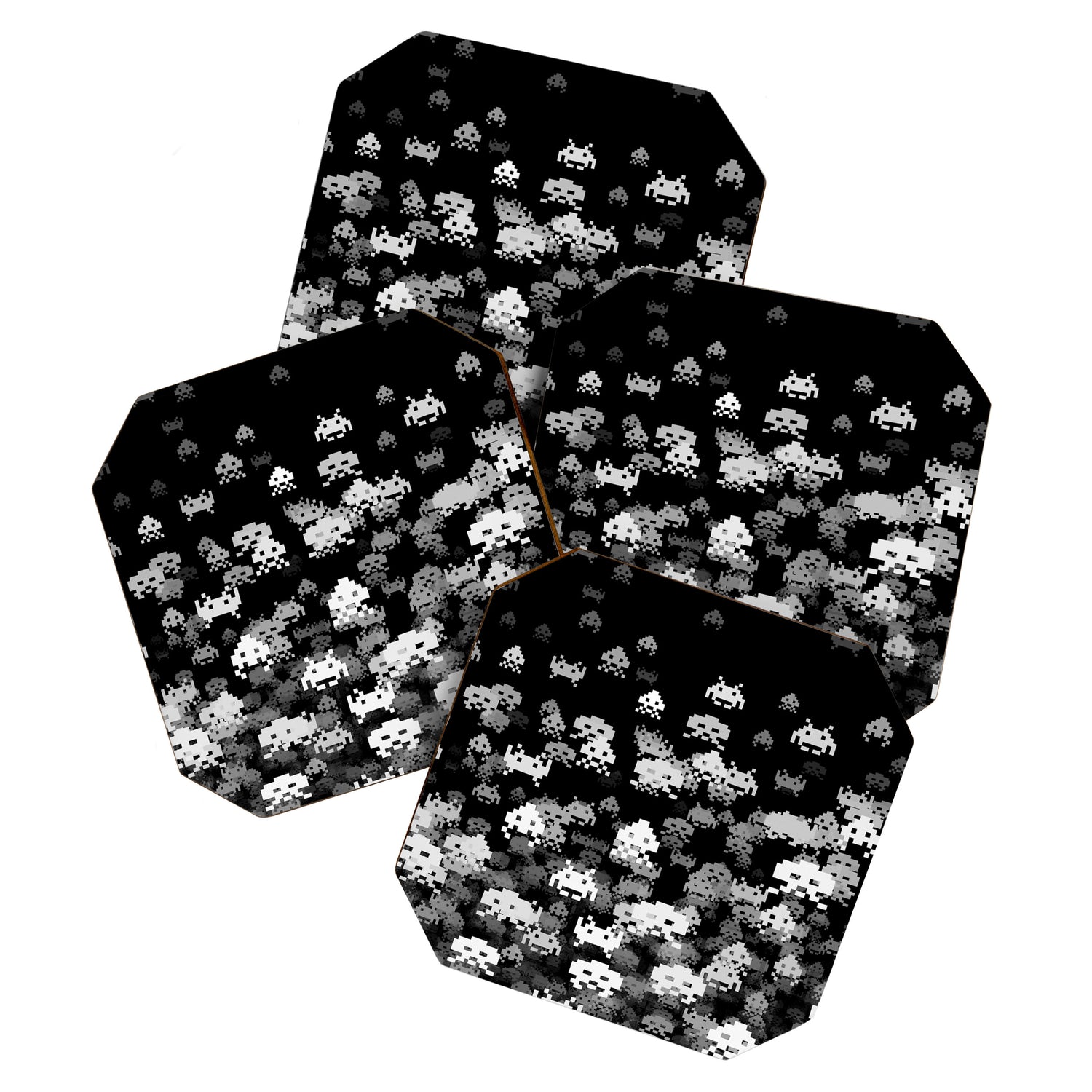 Invaded BLACK Coaster Gallery Image 1