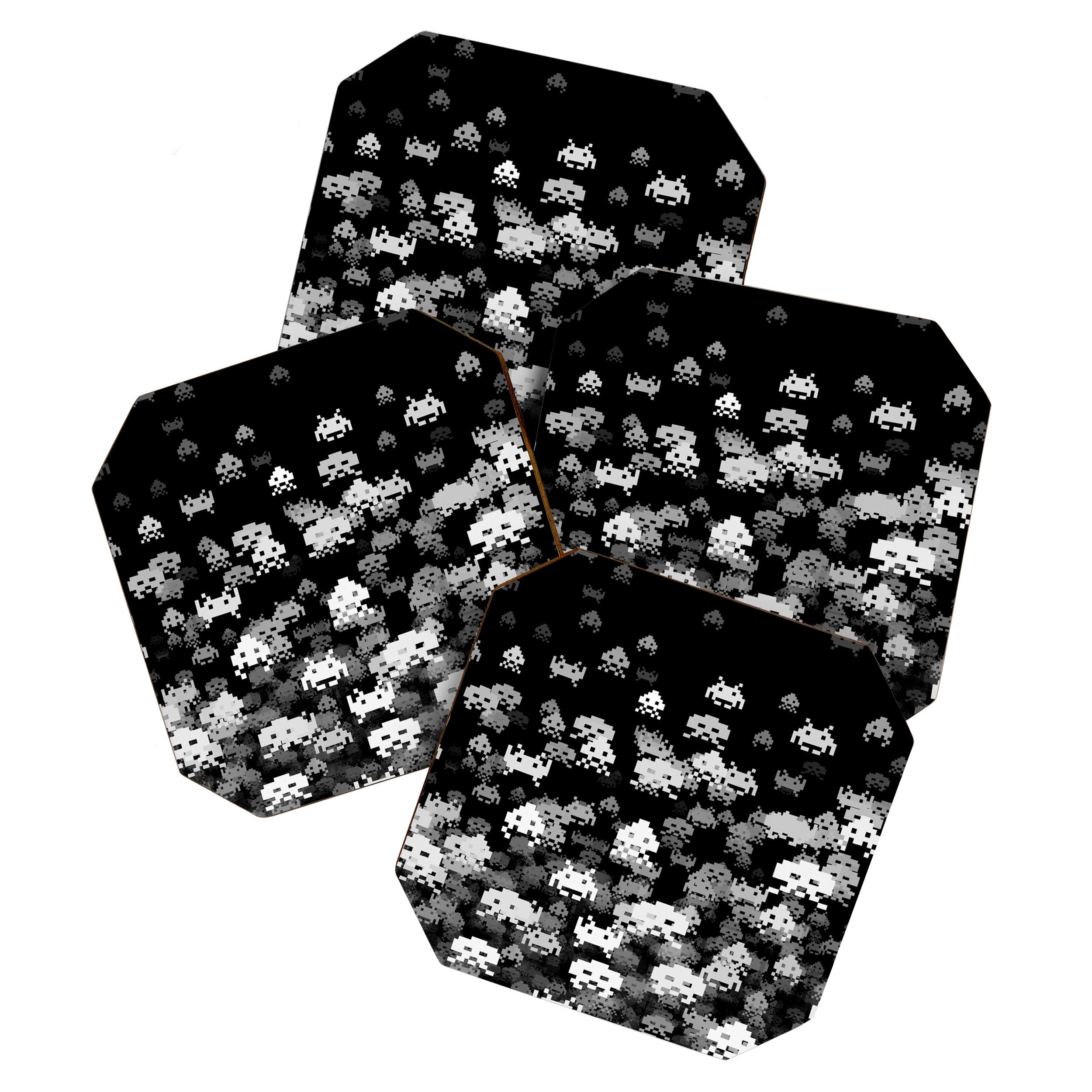 Invaded BLACK Coaster Gallery Image 1