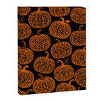 Lace Pumpkin Halloween Pattern Needle Bobbin Crochet Thread Canvas Print Gallery Image 8
