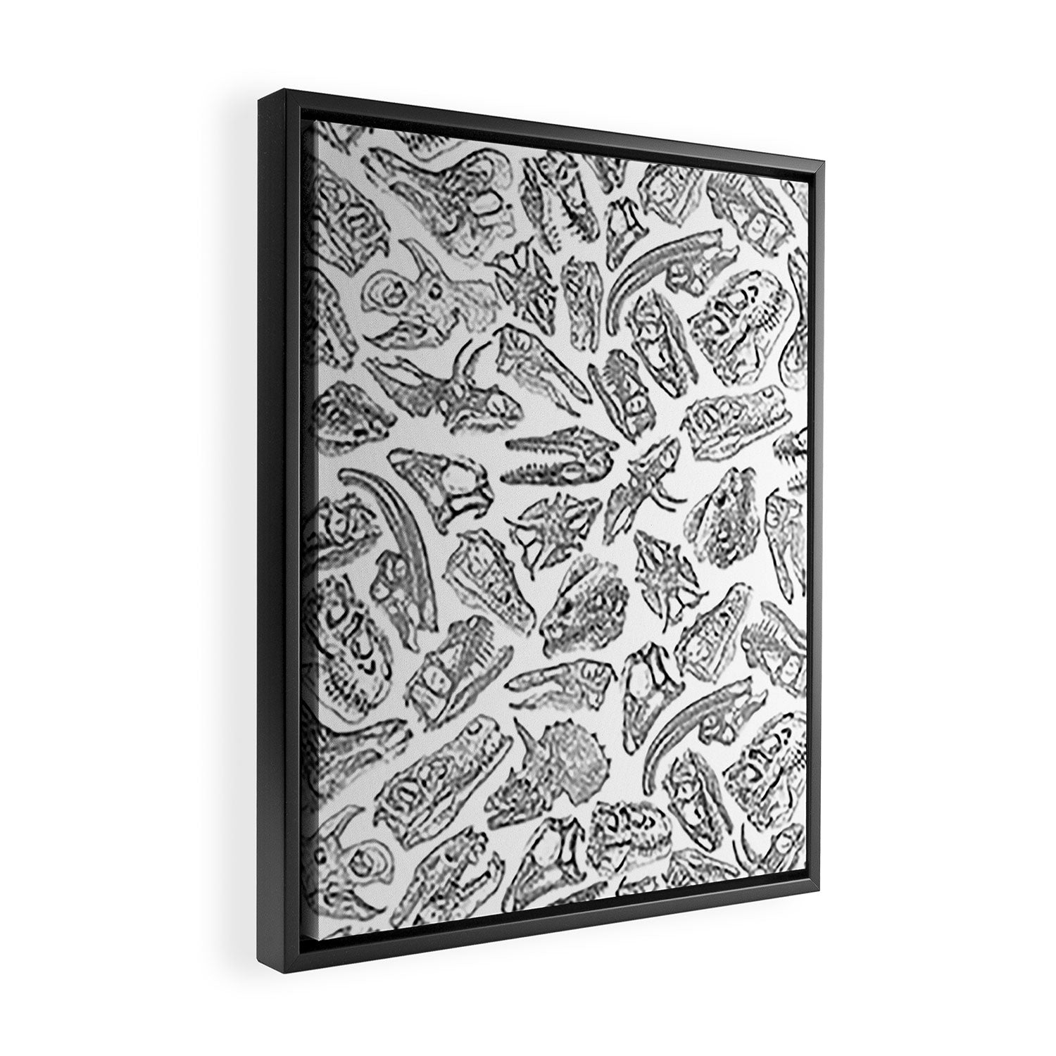 Paleontology Dream Framed Canvas Print Gallery Image 2