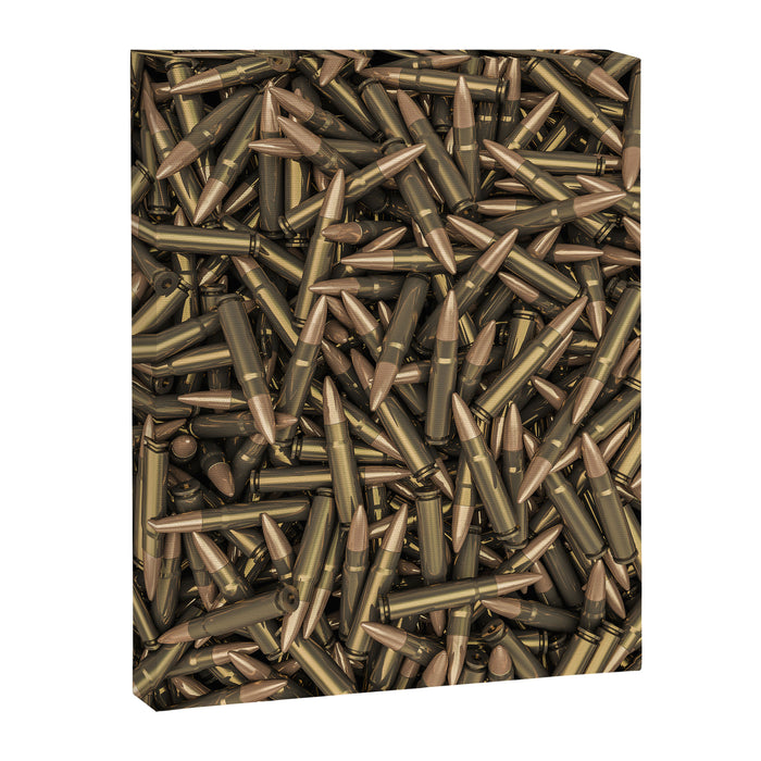 Rifle bullets Canvas Print Gallery Image 1
